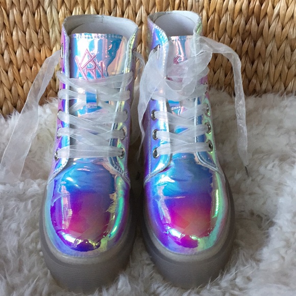 NIB YRU Slayer Atlantis Combat Boot 8M - Picture 6 of 8